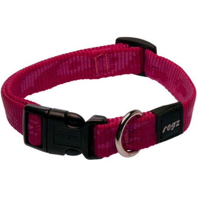 Rogz dogz περιλαίμιο Alpinist side release collar ροζ από μαλακό ιμάντα μεγάλης αντοχής Rogz dogz περιλαίμιο Alpinist side release collar ροζ από μαλακό ιμάντα μεγάλης αντοχής