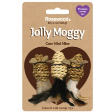 Rosewood jolly moggy παιχνίδι Catnip mini mice Rosewood jolly moggy παιχνίδι Catnip mini mice