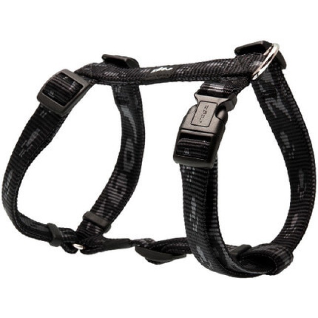 Rogz dogz σαμαράκι Alpinist H-Harness μαύρο medium 32x52cm Rogz dogz σαμαράκι Alpinist H-Harness μαύρο medium 32x52cm