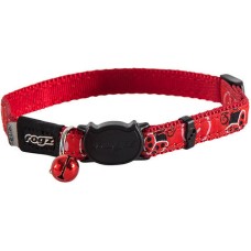 Rogz catz περιλαίμιο γάτας Fancy small από ιμάντα υψηλής ποιότητας και αντοχής  11mm