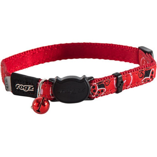 Rogz catz περιλαίμιο γάτας Fancy small από ιμάντα υψηλής ποιότητας και αντοχής 11mm Rogz catz περιλαίμιο γάτας Fancy small από ιμάντα υψηλής ποιότητας και αντοχής 11mm