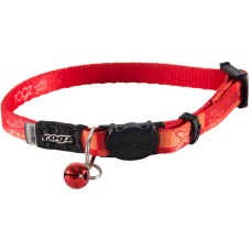 Rogz catz περιλαίμιο γάτας Kiddy Breakaway Buckle πορτοκαλί fish XSmall 8mm Rogz catz περιλαίμιο γάτας Kiddy Breakaway Buckle πορτοκαλί fish XSmall 8mm