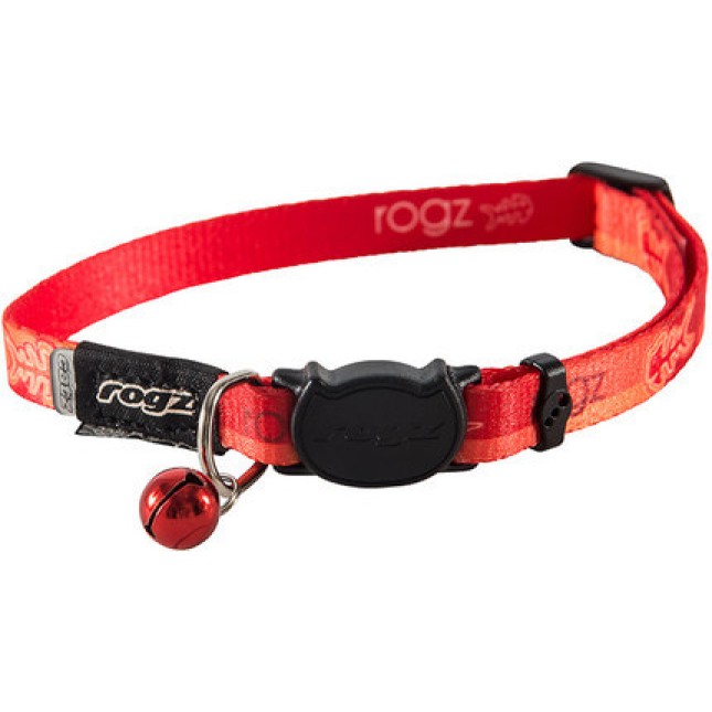 Rogz catz περιλαίμιο γάτας Kiddy πορτοκαλί fish Breakaway Buckle Small 11mm Rogz catz περιλαίμιο γάτας Kiddy πορτοκαλί fish Breakaway Buckle Small 11mm