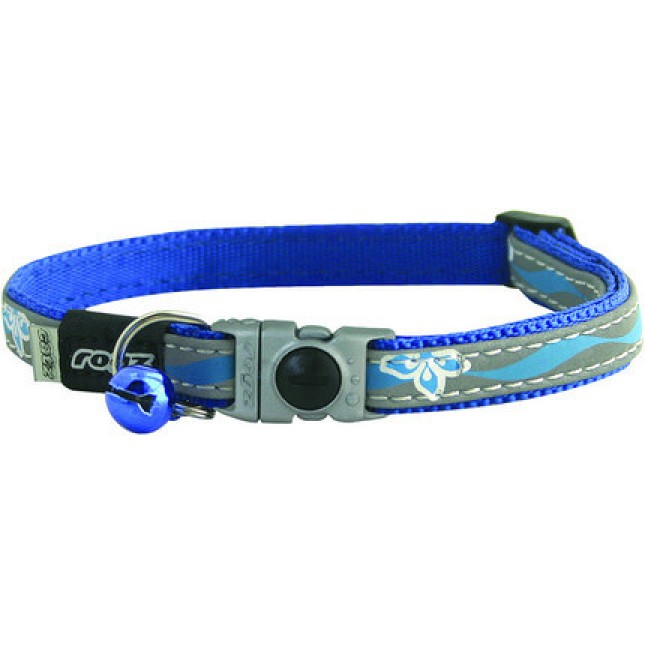 Rogz catz περιλαίμιο γάτας Night μπλε small 11mm Rogz catz περιλαίμιο γάτας Night μπλε small 11mm