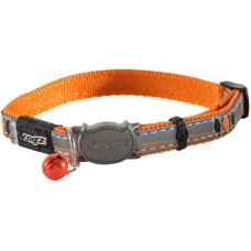 Rogz catz περιλαίμιο γάτας Night πορτοκαλί small 11mm Rogz catz περιλαίμιο γάτας Night πορτοκαλί small 11mm