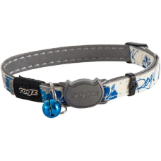 Rogz catz περιλαίμιο γάτας Glow small  από συνθετικό δέρμα με φωσφορίζουσες λεπτομέρειες  11mm