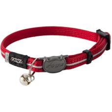 Rogz catz περιλαίμιο γάτας Alley Xsmall απο νάυλον ιμάντα με ανακλαστικές λωρίδες 8mm