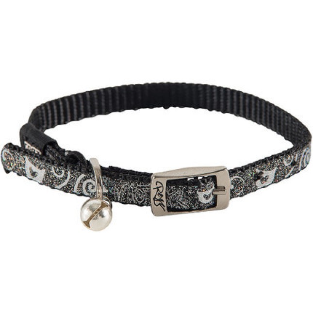 Rogz catz περιλαίμιο γάτας Sparkle black x-small 8mm Rogz catz περιλαίμιο γάτας Sparkle black x-small 8mm
