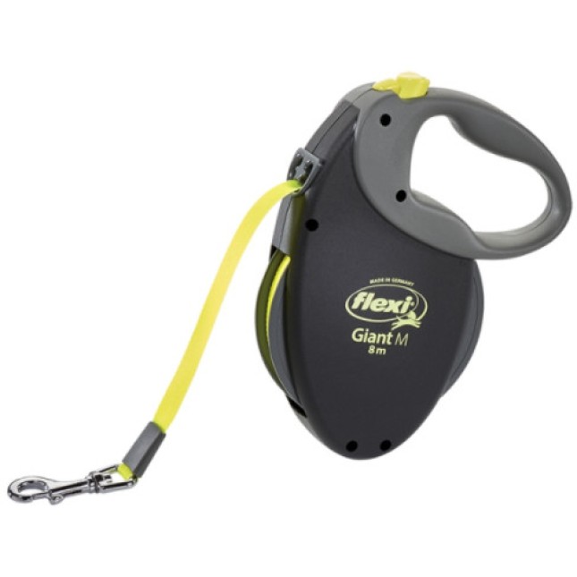 Flexi αυτόματος οδηγός Giant Neon M - 25kg - μήκος 8 μέτρα