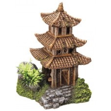 Νobby aqua deco, ασιατικός ναός με φυτά 10x9x14,5cm Νobby aqua deco, ασιατικός ναός με φυτά 10x9x14,5cm