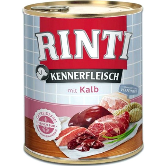 Finnern Rinti  Kennerfleisch πλήρης ισορροπημένη τροφή με γεύση με κομμάτια μοσχαράκι γάλακτος
