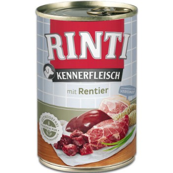 Finnern Rinti Kennerfleisch τροφή σκύλου τάρανδος 800g Finnern Rinti Kennerfleisch τροφή σκύλου τάρανδος 800g