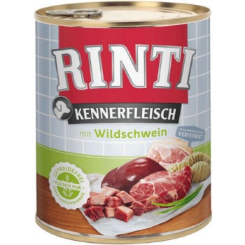Finnern Rinti Kennerfleisch τροφή σκύλου αγριογούρουνο 400g Finnern Rinti Kennerfleisch τροφή σκύλου αγριογούρουνο 400g