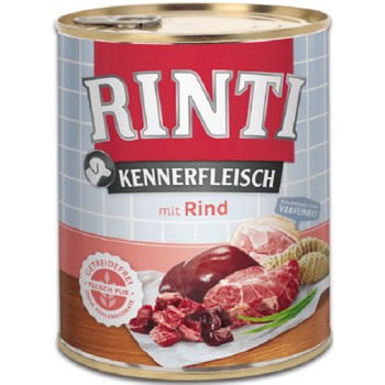 Finnern Rinti Kennerfleisch τροφή σκύλου βοδινό (κονσέρβα) 800gr Finnern Rinti Kennerfleisch τροφή σκύλου βοδινό (κονσέρβα) 800gr