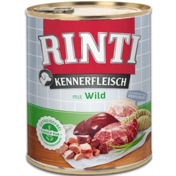 Finnern Rinti Kennerfleisch τροφή σκύλου κυνήγι 800gr Finnern Rinti Kennerfleisch τροφή σκύλου κυνήγι 800gr
