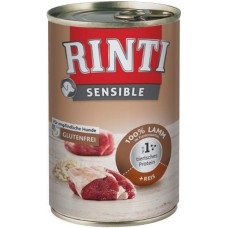 Finnern Rinti Sensible χωρίς γλουτένη αρνί & ρύζι κονσέρβα 400gr
