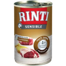 Finnern Rinti Sensible χωρίς γλουτένη αρνί & πατάτα κονσέρβα 400gr