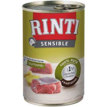 Finnern Rinti Sensible gluten free γαλοπούλα & πατάτα κονσέρβα 400gr Finnern Rinti Sensible gluten free γαλοπούλα & πατάτα κονσέρβα 400gr