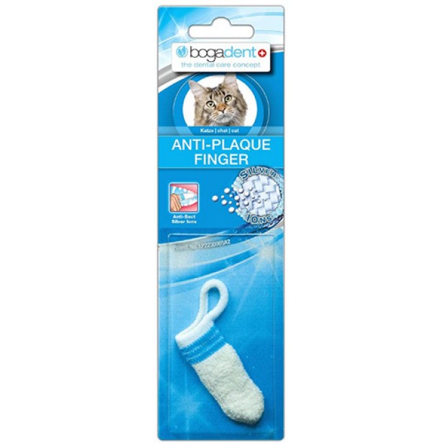 Bogadent anti-plaque Finger cat 1τεμ Bogadent anti-plaque Finger cat 1τεμ