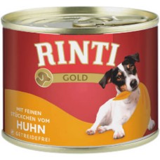 Finnern Rinti Gold πλήρης τροφή gourmet για επιλεκτικούς ή μικρόσωμους σκύλους με γεύση κοτόπουλο