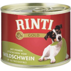 Finnern Rinti Gold πλήρης τροφή gourmet για επιλεκτικούς μικρόσωμους σκύλους με γεύση αγριογούρουνο