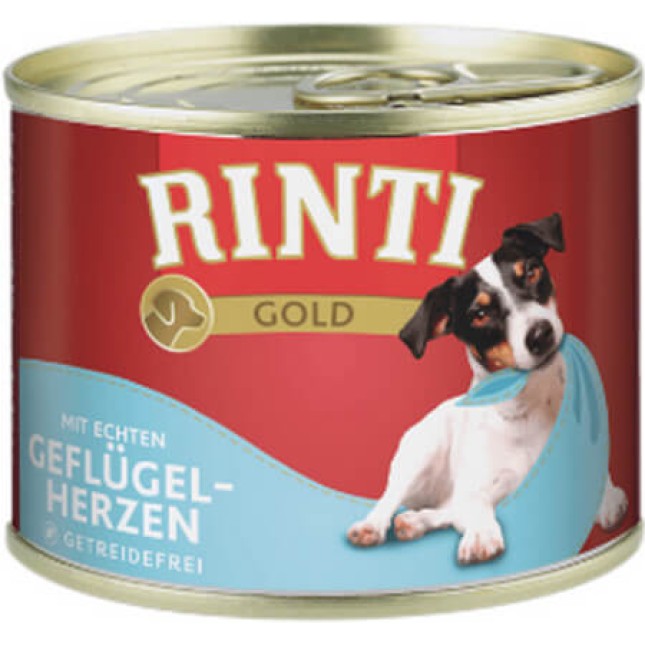 Finnern Rinti Gold πλήρης τροφή gourmet για επιλεκτικούς μικρόσωμους σκύλους με καρδιές πουλερικών Finnern Rinti Gold πλήρης τροφή gourmet για επιλεκτικούς μικρόσωμους σκύλους με καρδιές πουλερικών