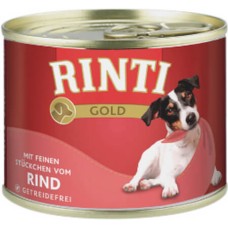 Finnern Rinti Gold πλήρης τροφή gourmet για επιλεκτικούς μικρόσωμους σκύλους με γεύση βοδινό