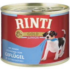 Finnern Rinti Gold πλήρης τροφή gourmet για επιλεκτικούς νεαρούς μικρόσωμους σκύλους με πουλερικά Finnern Rinti Gold πλήρης τροφή gourmet για επιλεκτικούς νεαρούς μικρόσωμους σκύλους με πουλερικά
