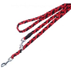 Nobby Πλεκτό Λουρί Οδηγός Κόκκινος-Μαύρος 25mmx200cm Nobby Πλεκτό Λουρί Οδηγός Κόκκινος-Μαύρος 25mmx200cm