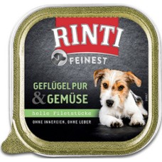 Finnern Rinti feinest πλήρης τροφή σκύλου χωρίς σιτηρά με καθαρό κρέας πουλερικών & λαχανικά 150gr