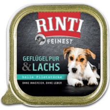 Finnern Rinti feinest πλήρης τροφή σκύλου χωρίς σιτηρά με καθαρό κρέας πουλερικών & σολομού 150gr