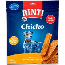 Finnern Rinti snack extra chicko λωρίδες κοτόπουλου 250gr Finnern Rinti snack extra chicko λωρίδες κοτόπουλου 250gr