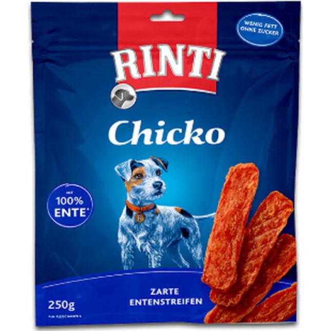 Finnern Rinti σνακ extra chicko τραγανή απόλαυση για ενήλικους σκύλους απο λωρίδες πάπιας Finnern Rinti σνακ extra chicko τραγανή απόλαυση για ενήλικους σκύλους απο λωρίδες πάπιας