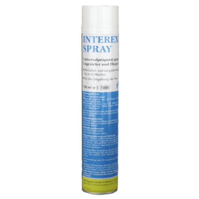 Interex ψειροκτόνο spray 750ml Interex ψειροκτόνο spray 750ml