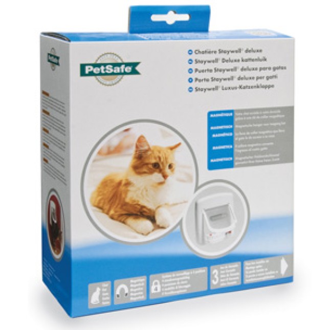 Petsafe Staywell μαγνητική πόρτα 400 λευκή Petsafe Staywell μαγνητική πόρτα 400 λευκή