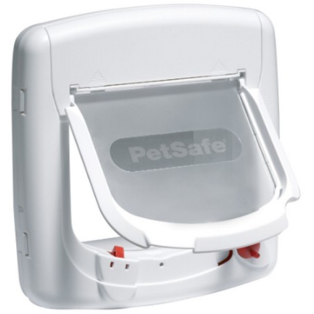 Petsafe Staywell μαγνητική πόρτα 400 λευκή Petsafe Staywell μαγνητική πόρτα 400 λευκή
