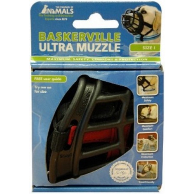 Baskervillle ultra muzzle size 1