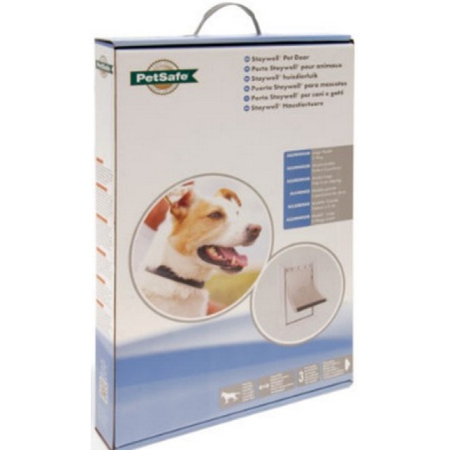 Petsafe πόρτα staywell 640 alluminio b.co lg Petsafe πόρτα staywell 640 alluminio b.co lg