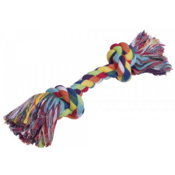 Nobby Οδοντικό Πολύχρωμο Σχοινί 2 κόμποι ~ 40cm 390g Nobby Οδοντικό Πολύχρωμο Σχοινί 2 κόμποι ~ 40cm 390g