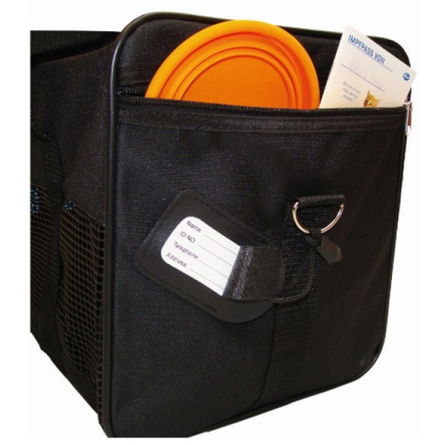 Nobby Μαύρη τσάντα μεταφοράς, Vinyl L 53x30x30cm Nobby Μαύρη τσάντα μεταφοράς, Vinyl L 53x30x30cm