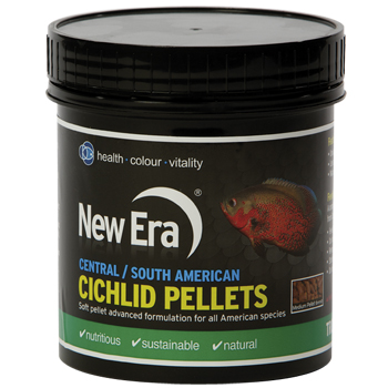 NEW ERA CICHLID PELLETS CSA 6MM 300GR NEW ERA CICHLID PELLETS CSA 6MM 300GR