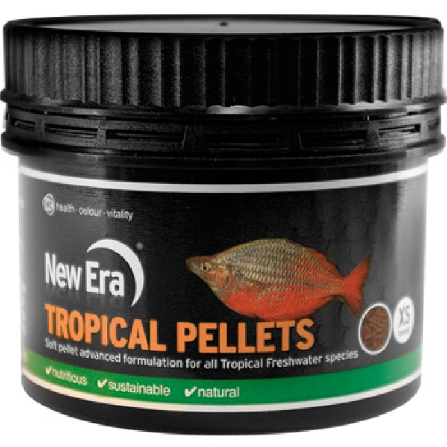 NEW ERA TROPICAL PELLETS XS 1MM 60GR NEW ERA TROPICAL PELLETS XS 1MM 60GR