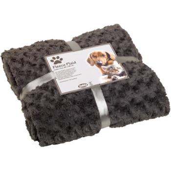 Nobby Ριχτάρι Fleece super soft γκρι S 60x85cm