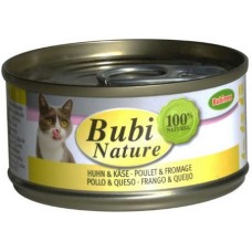 Bubimex Bubi Nature κονσέρβα με κοτόπουλο & τυρί χωρίς βαφές και συντηρητικά 70gr