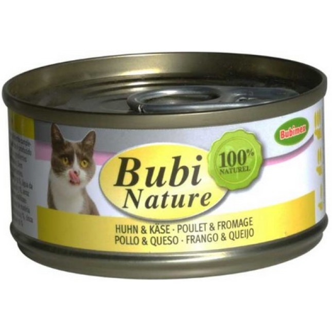 Bubimex Bubi Nature κονσέρβα με κοτόπουλο & τυρί χωρίς βαφές και συντηρητικά 70gr Bubimex Bubi Nature κονσέρβα με κοτόπουλο & τυρί χωρίς βαφές και συντηρητικά 70gr