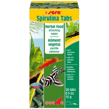Sera Spirullina Tabs,φυτικό φαγητό που αποτελείται από προσκολλούμενα δισκία Sera Spirullina Tabs,φυτικό φαγητό που αποτελείται από προσκολλούμενα δισκία