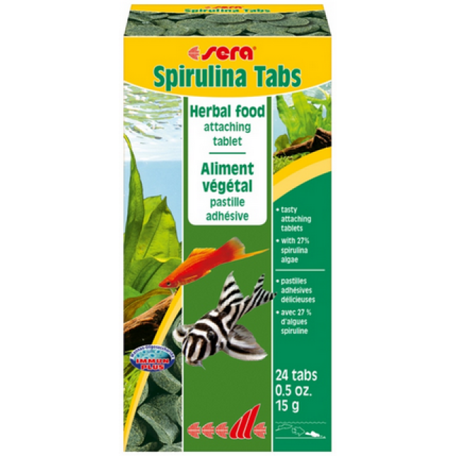 Sera Spirullina Tabs,φυτικό φαγητό που αποτελείται από προσκολλούμενα δισκία