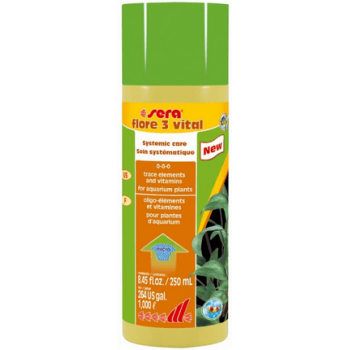 Sera Flore 3 Vital,για την ενίσχυση της αντίστασης σε ασθένειες 250ml Sera Flore 3 Vital,για την ενίσχυση της αντίστασης σε ασθένειες 250ml