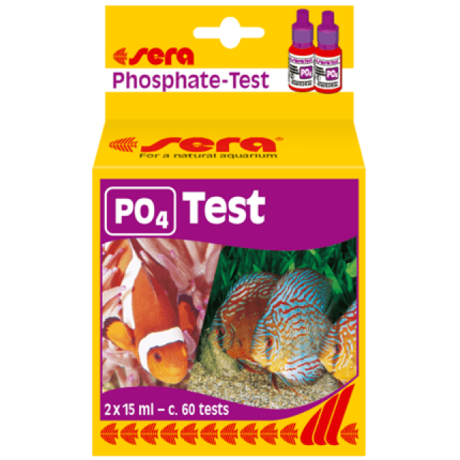 Sera test των φωσφορικών επιπέδων 15ml Sera test των φωσφορικών επιπέδων 15ml