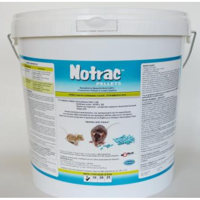 NOTRAC PELLET ΤΡΩΚΤΙΚΟΚΤΟΝΟ 5kg NOTRAC PELLET ΤΡΩΚΤΙΚΟΚΤΟΝΟ 5kg